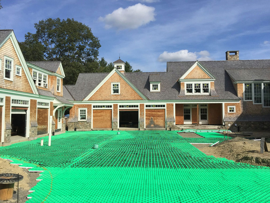 Heated Walkway & Driveway Snow Melt System installation greater Boston Massachusetts