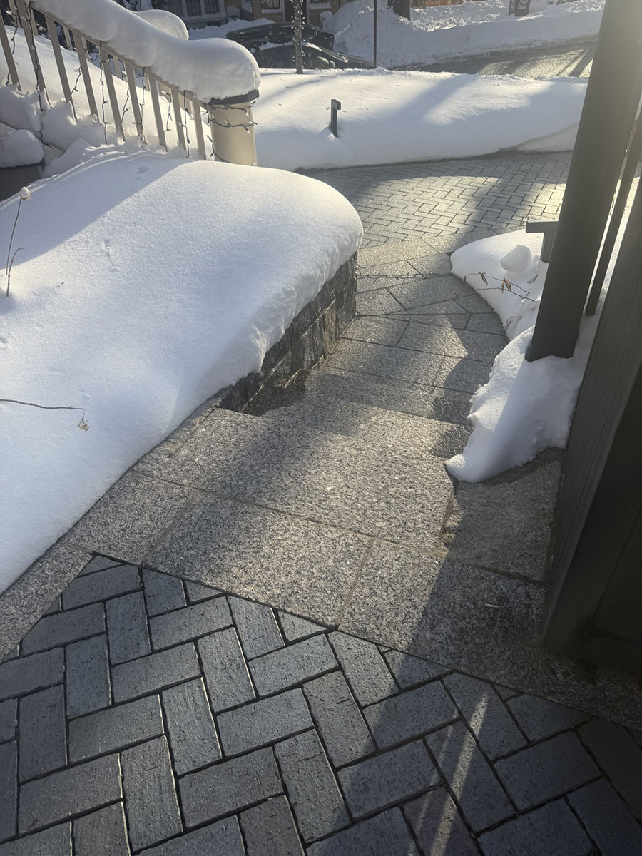 Custom Hydronic Snow Melt System Installation in Brookline, MA